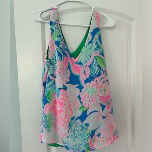 Lilly Pulitzer Florin reversible tank top.